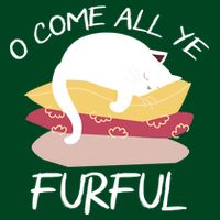 O Come All Ye Furful Cooling Performance Crew T-Shirt