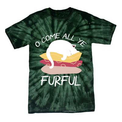 O Come All Ye Furful Tie-Dye T-Shirt