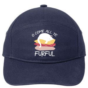 O Come All Ye Furful 7-Panel Snapback Hat