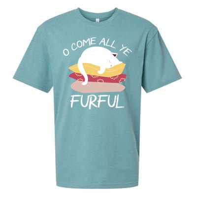 O Come All Ye Furful Sueded Cloud Jersey T-Shirt