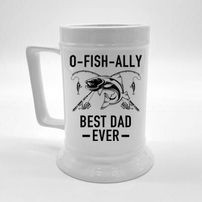 O-Fish-Ally Best Dad Ever Beer Stein