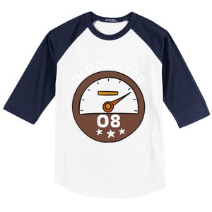 Oldometer 08 Gift Baseball Sleeve Shirt