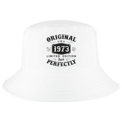 Original 1973 50 Years Old 50th Birthday Gifts Cool Comfort Performance Bucket Hat