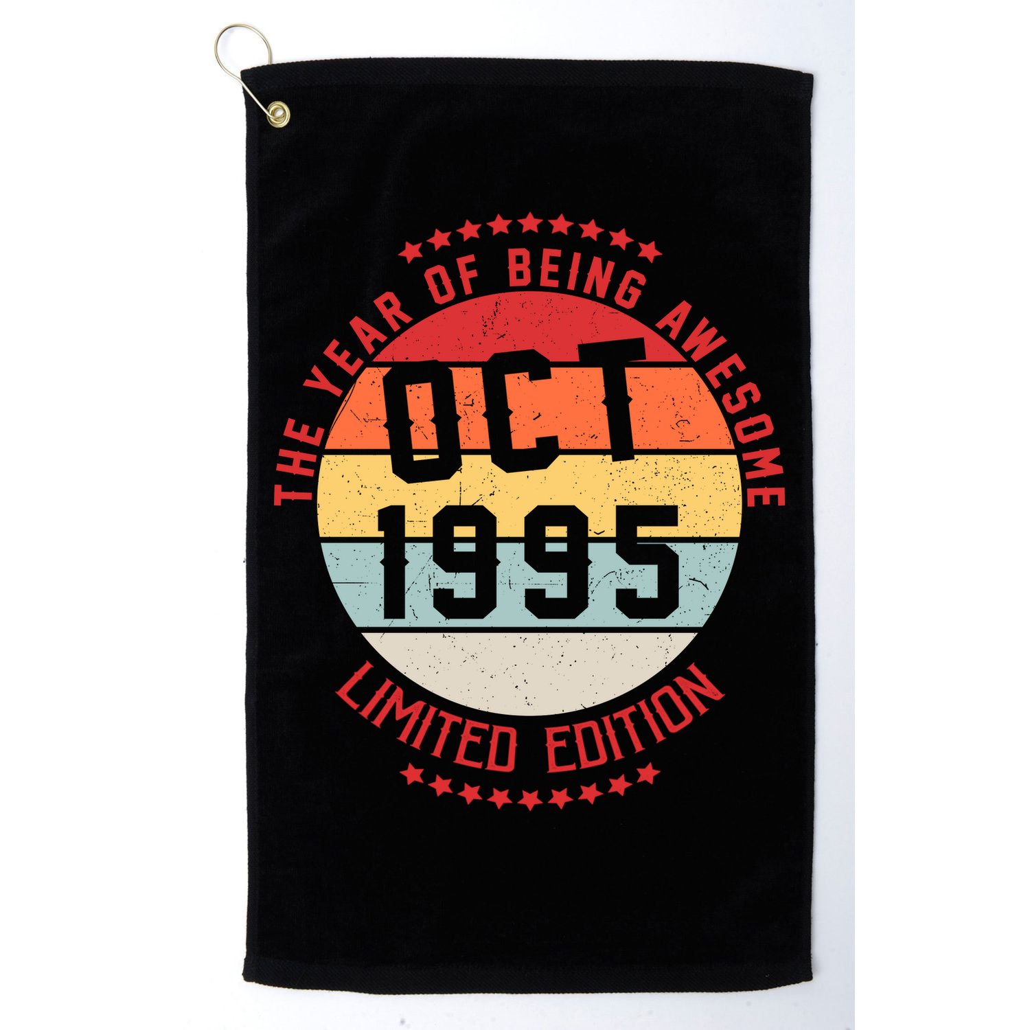 Oct 1995 Birthday The Year Of Being Awesome Gift Golf Towel