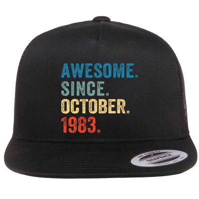 October 1983 Celebrating 40 Years old birthday Flatbill Hat