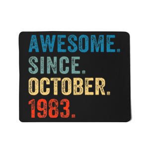 October 1983 Celebrating 40 Years old birthday Mousepad