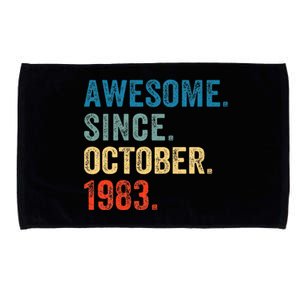 October 1983 Celebrating 40 Years old birthday Microfiber Hand Towel