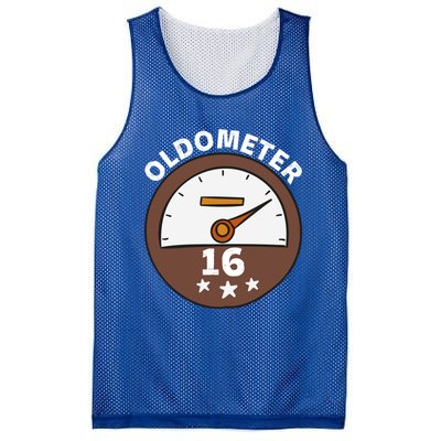 Oldometer 16 Gift Mesh Reversible Basketball Jersey Tank