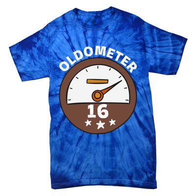 Oldometer 16 Gift Tie-Dye T-Shirt