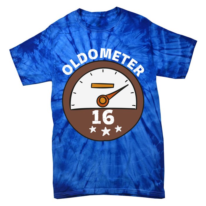 Oldometer 16 Gift Tie-Dye T-Shirt