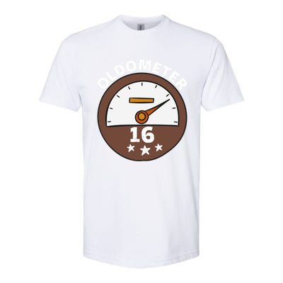 Oldometer 16 Gift Softstyle CVC T-Shirt