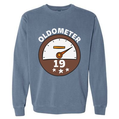 Oldometer 19 Gift Garment-Dyed Sweatshirt