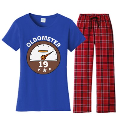 Oldometer 19 Gift Women's Flannel Pajama Set