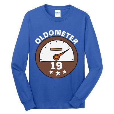 Oldometer 19 Gift Tall Long Sleeve T-Shirt