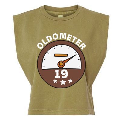 Oldometer 19 Gift Garment-Dyed Women's Muscle Tee