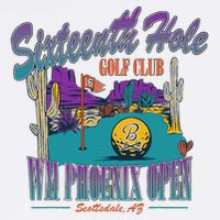 Open 16th Hole Open The PeopleS Open Sun Trucker Hat