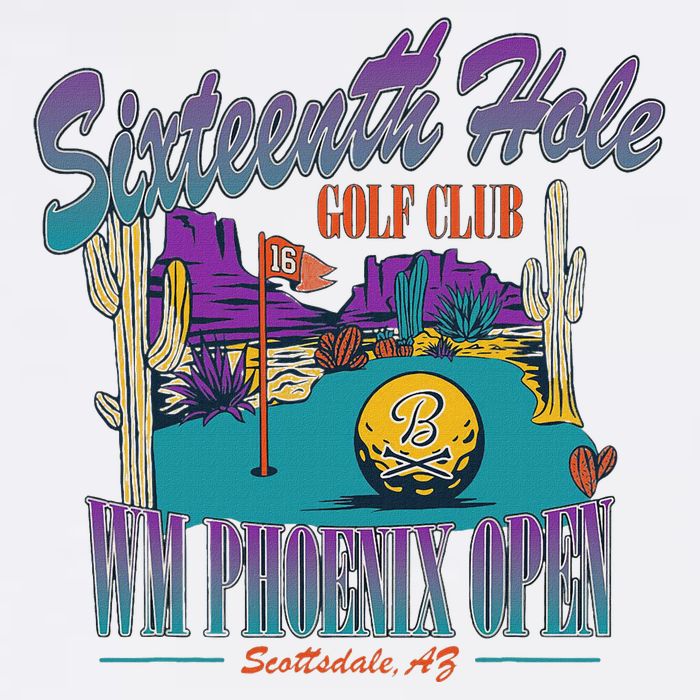 Open 16th Hole Open The PeopleS Open Sun Trucker Hat