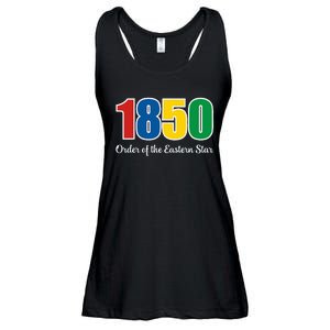 OES 1850 Number Order Of The Eastern Star Parents Day Ladies Essential Flowy Tank