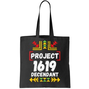 Official 1619 Project Black History Month Tote Bag