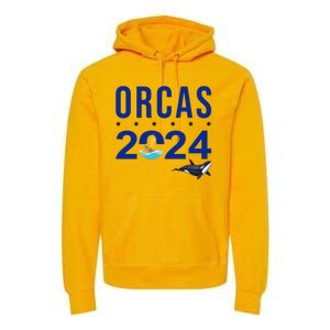 Orcas 2024 Awareness Premium Hoodie