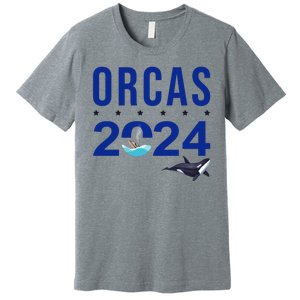 Orcas 2024 Awareness Premium T-Shirt