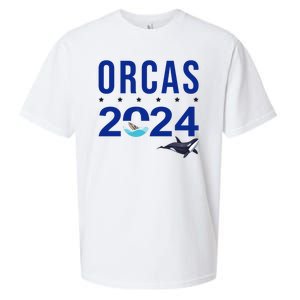 Orcas 2024 Awareness Sueded Cloud Jersey T-Shirt