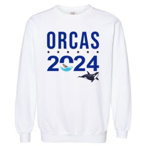 Orcas 2024 Awareness Garment-Dyed Sweatshirt