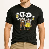 Oktoberfest 2023 Beer Drinking Skeleton Couple Performance Shirt