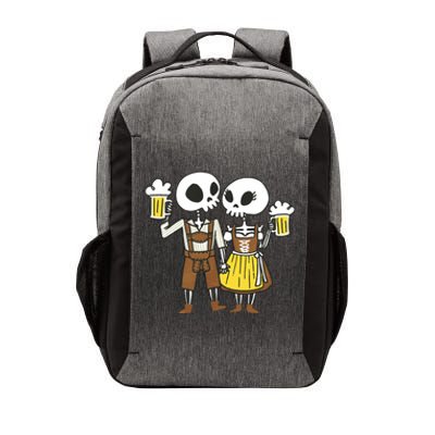 Oktoberfest 2023 Beer Drinking Skeleton Couple Vector Backpack