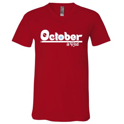 October 215 Designs V-Neck T-Shirt