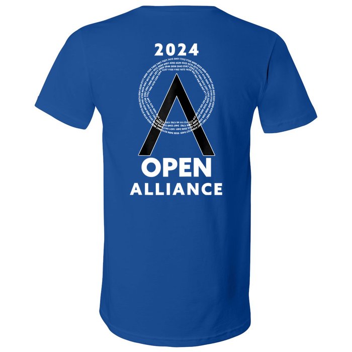 Oa 2024 Design V-Neck T-Shirt