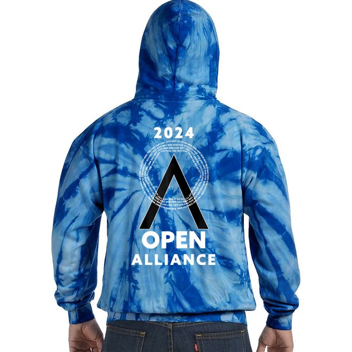 Oa 2024 Design Tie Dye Hoodie