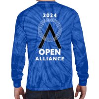 Oa 2024 Design Tie-Dye Long Sleeve Shirt