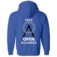 Oa 2024 Design Full Zip Hoodie