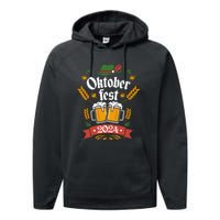 Oktoberfest 2024 Funny Oktoberfest 2024 Costume Performance Fleece Hoodie