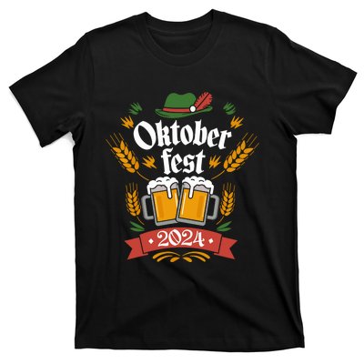 Oktoberfest 2024 Funny Oktoberfest 2024 Costume T-Shirt