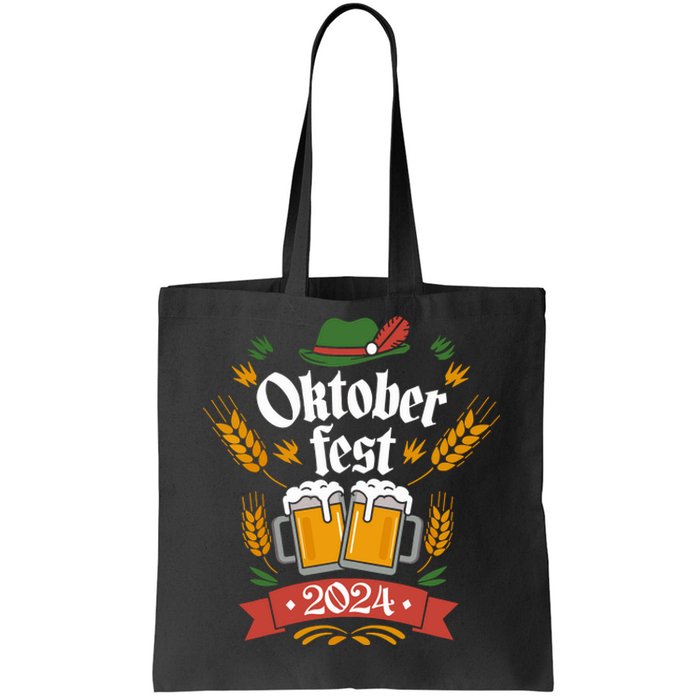 Oktoberfest 2024 Funny Oktoberfest 2024 Costume Tote Bag