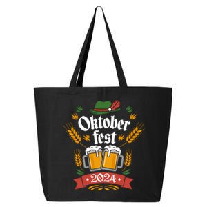 Oktoberfest 2024 Funny Oktoberfest 2024 Costume 25L Jumbo Tote