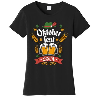 Oktoberfest 2024 Funny Oktoberfest 2024 Costume Women's T-Shirt