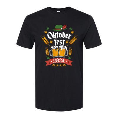 Oktoberfest 2024 Funny Oktoberfest 2024 Costume Softstyle CVC T-Shirt