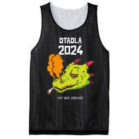 Otaola 2024 Hay Que Joderse Funny Dragon Marijuana Legal Mesh Reversible Basketball Jersey Tank