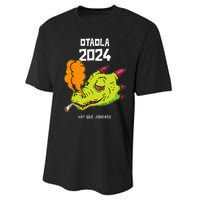 Otaola 2024 Hay Que Joderse Funny Dragon Marijuana Legal Performance Sprint T-Shirt