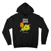 Otaola 2024 Hay Que Joderse Funny Dragon Marijuana Legal Tall Hoodie