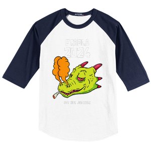 Otaola 2024 Hay Que Joderse Funny Dragon Marijuana Legal Baseball Sleeve Shirt