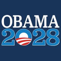 Obama 2028 Logo Cooling Performance Crew T-Shirt