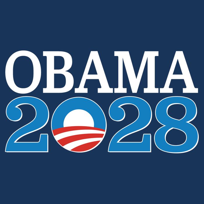 Obama 2028 Logo Cooling Performance Crew T-Shirt