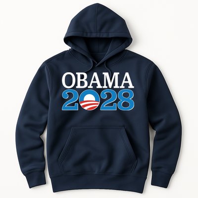 Obama 2028 Logo Hoodie