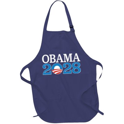 Obama 2028 Logo Full-Length Apron With Pockets
