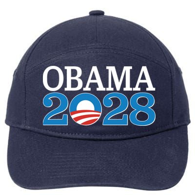 Obama 2028 Logo 7-Panel Snapback Hat