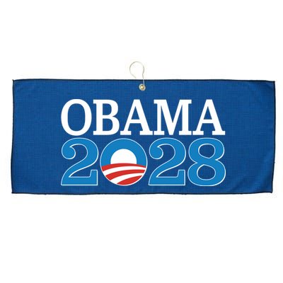 Obama 2028 Logo Large Microfiber Waffle Golf Towel